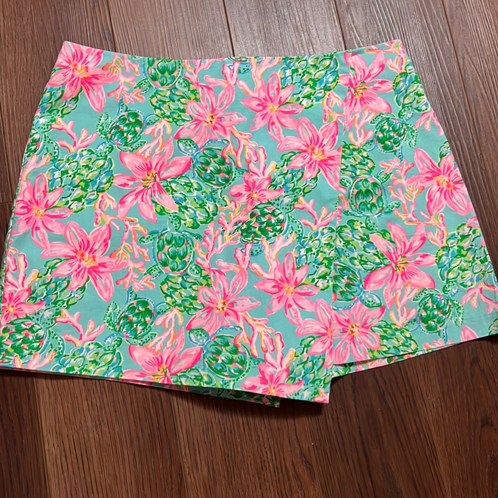 Lilly Pulitzer Taneya Skort S So Shellegant